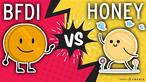 coiny and pin|bfdi coiny vs honey.